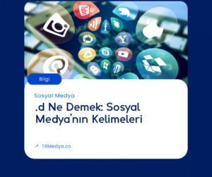 .d Ne Demek: Sosyal Medya’nın Kelimeleri