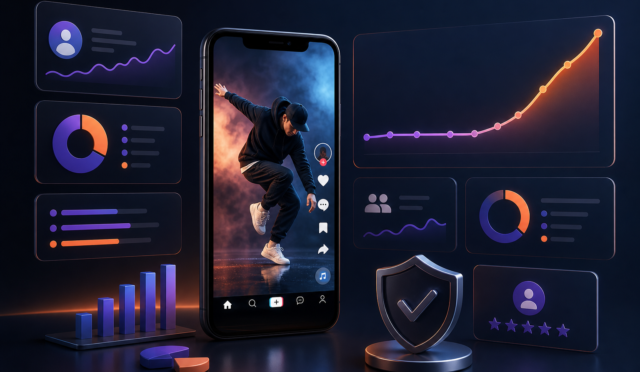 TikTok takipçi artışı durduğunda analiz ve büyüme sinyallerini gösteren TRMedya blog görseli